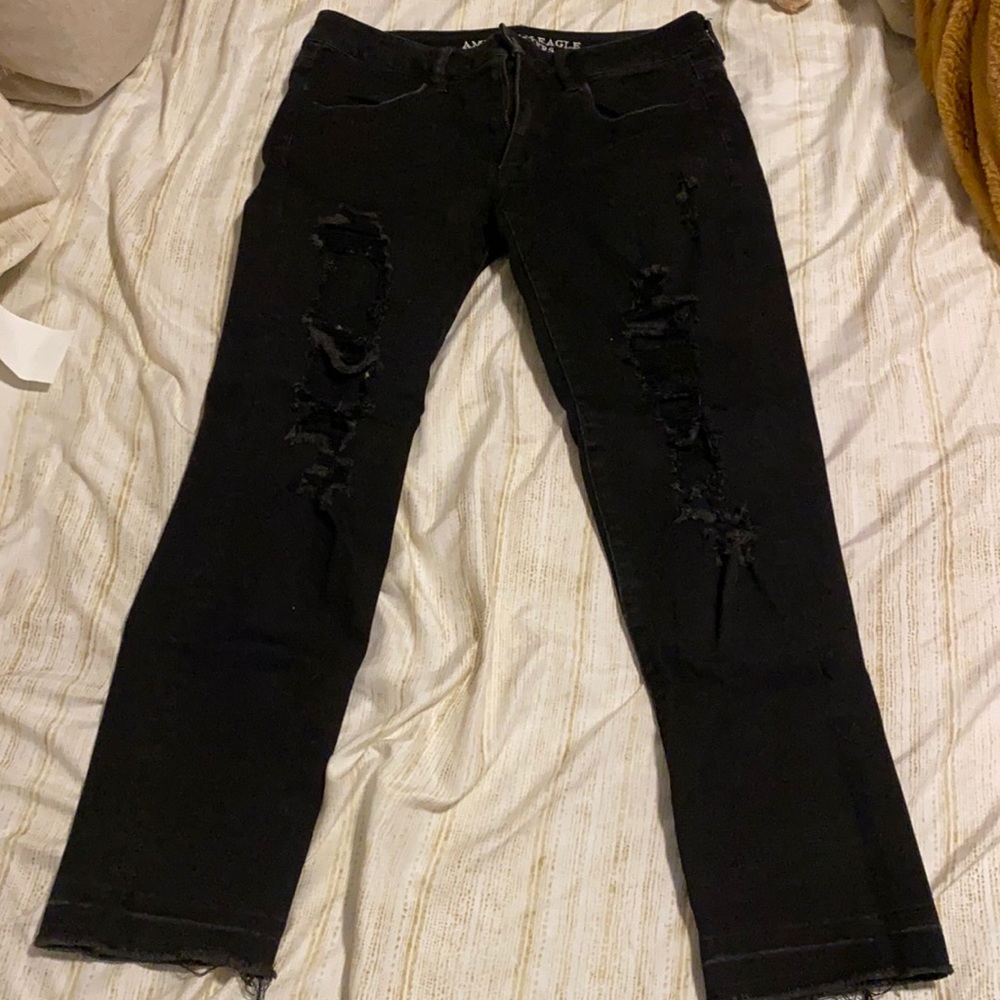 Black American Eagle Jeans